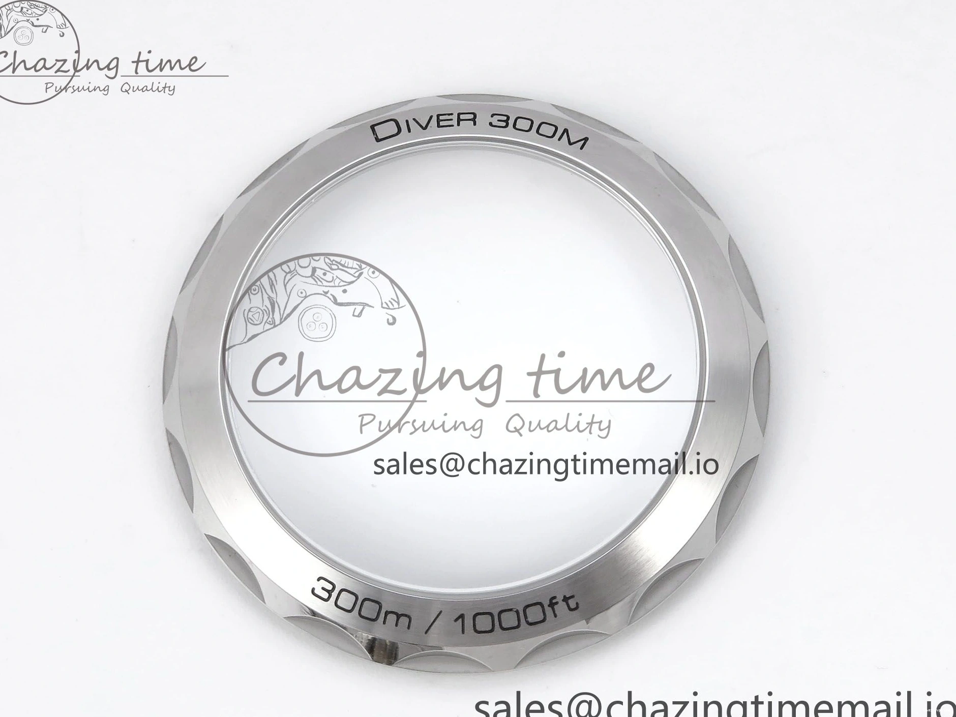 0111 Seamaster 300m Chrono SS YG OMF 1:1 Best Edition Blue Dial on SS YG Bracelet A Popular 7685